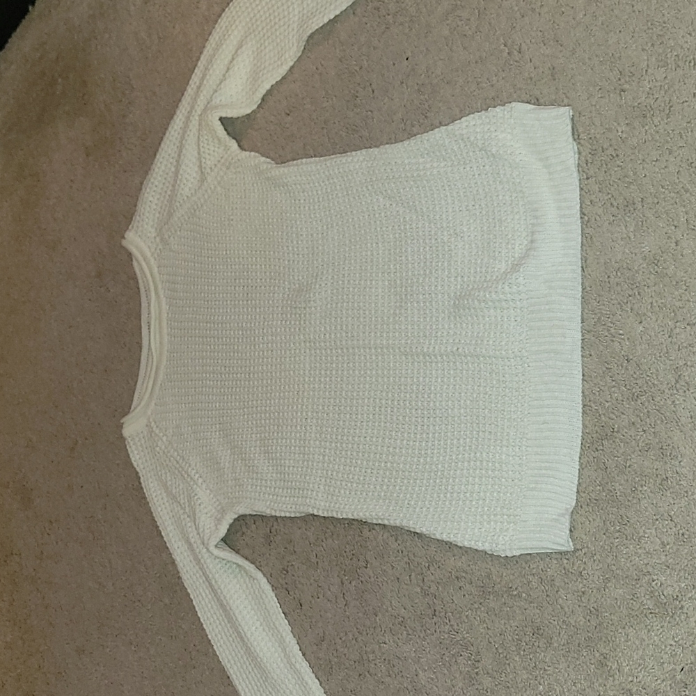 Papaya size Medium knit sweater